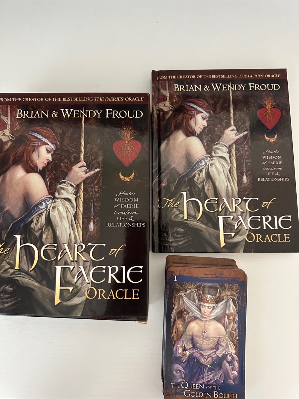 Brian Froud The Heart of Faerie Oracle Card Tarot Complete Set Book and Box Rare